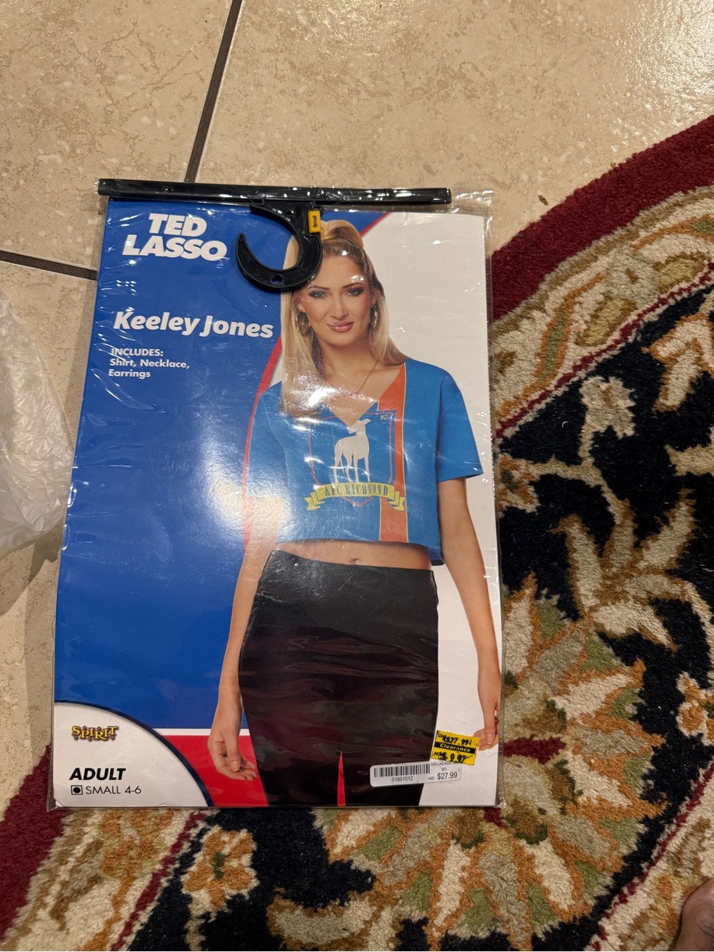 Keeley Jones - Ted Lasso Costume Size Women's Jersey Halloween small 4-6 New